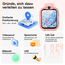 Blackview Z40 Pro 4G Kinder-Smartwatch mit GPS-Ortung und 1,85-Zoll-TFT-Display