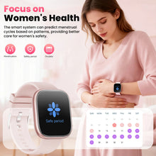 Modische Damen-Smartwatch mit 1,83 Zoll Display, Fitness-Tracker und Wechselarmbändern