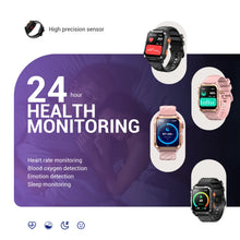 Blackview W10 Pro GPS-Smartwatch mit 1,83-Zoll-TFT-Display und schwarzem Gehäuse