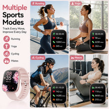 Modische Damen-Smartwatch mit 1,83 Zoll Display, Fitness-Tracker und Wechselarmbändern