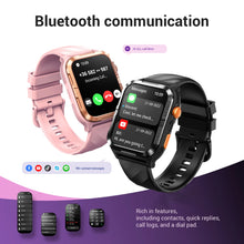 Blackview W10 Pro GPS-Smartwatch mit 1,83-Zoll-TFT-Display und schwarzem Gehäuse