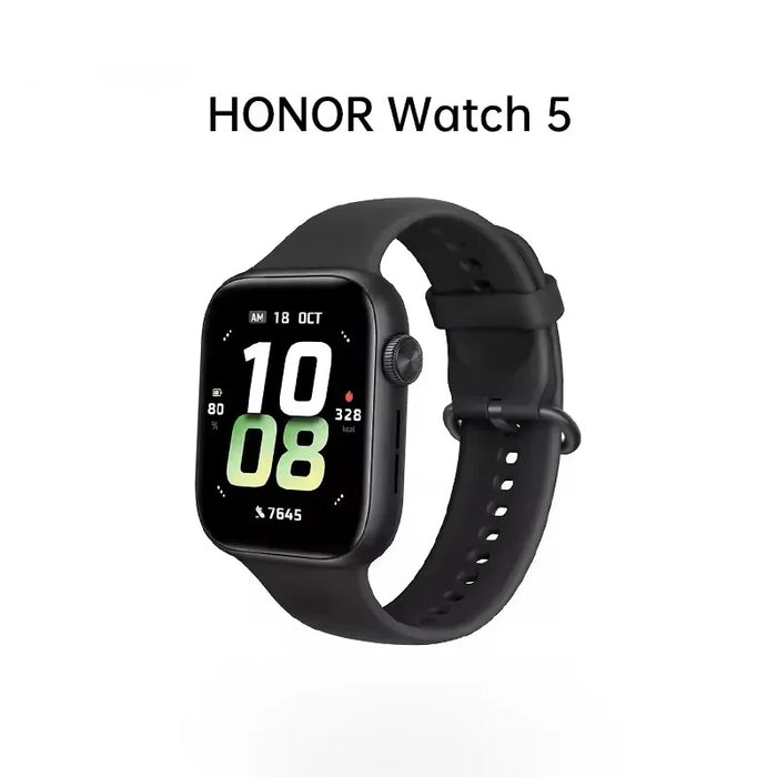 HONOR Watch 5 Smartwatch mit 1,85 Zoll AMOLED Display, GPS und Fitness-Tracking