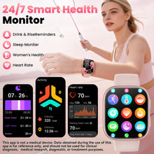 Modische Damen-Smartwatch mit 1,83 Zoll Display, Fitness-Tracker und Wechselarmbändern