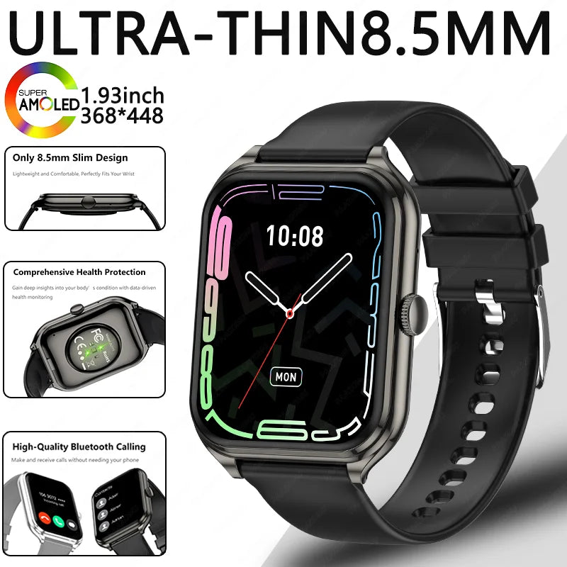 Smartwatch – AMOLED-Display, Bluetooth-Anrufe | Damen & Herren – Produktfoto