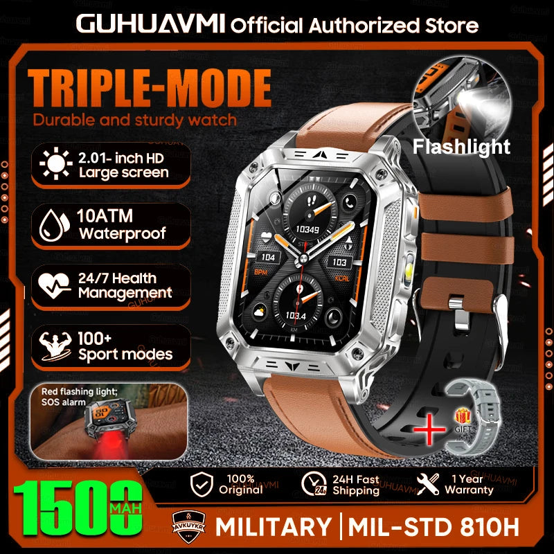 Smartwatch – GPS, Bluetooth-Anrufe | Herren – Produktfoto