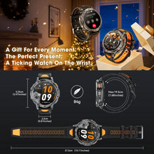 Robuste AK112 Outdoor-Smartwatch für Herren mit 1,7 Zoll Display, Bluetooth 5.2 und IP68