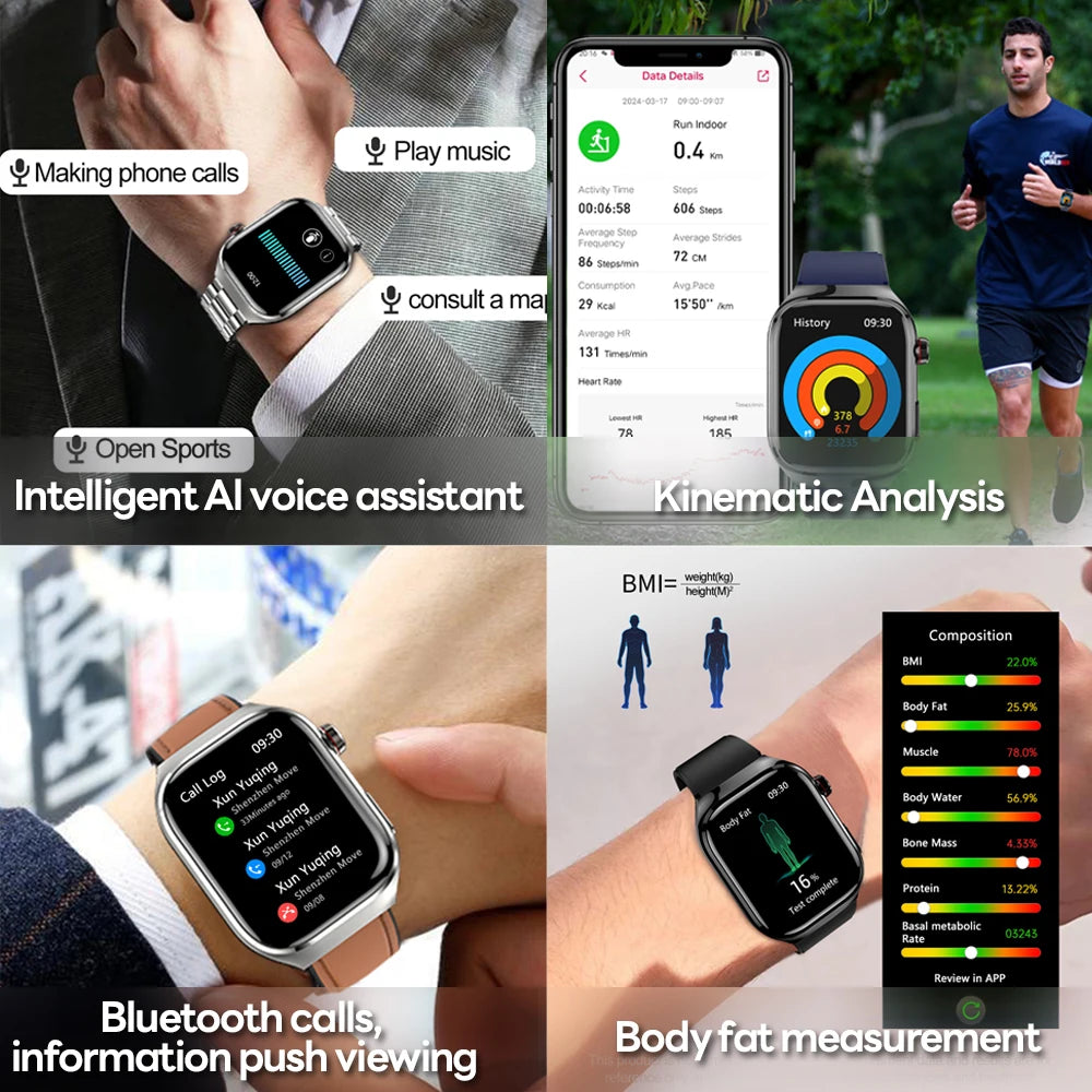 Smartwatch – AMOLED-Display | Damen & Herren – Produktfoto