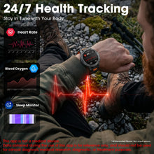 Robuste AK112 Outdoor-Smartwatch für Herren mit 1,7 Zoll Display, Bluetooth 5.2 und IP68