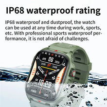 Smartwatch mit 2,01 Zoll OLED-Display, Bluetooth-Anrufen, Fitness-Tracking und IP68