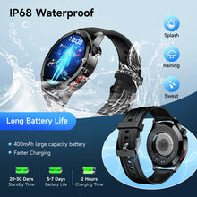 Gesundheits-Smartwatch mit rundem 1,43-Zoll-AMOLED-Display und umfangreichen Fitness- und Wellnessfunktionen