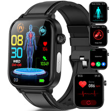 Smartwatch mit 1,96 Zoll AMOLED Display und EKG-, HRV- und SpO2-Funktionen