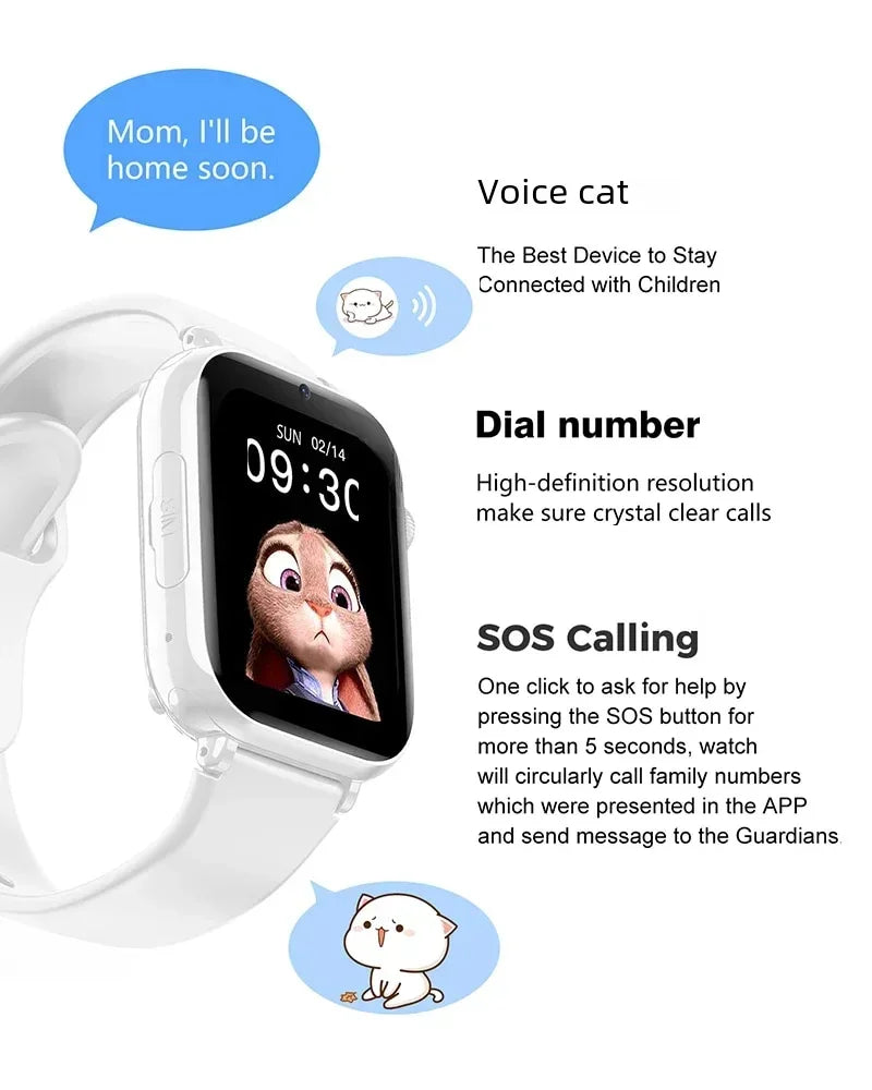 Kinder-Smartwatch – GPS, SIM-Funktion – Produktfoto