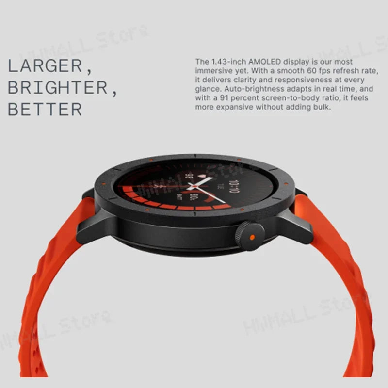 CMF Watch 3 Pro Smartwatch mit rundem 1,43-Zoll-AMOLED-Display und sportlichem Design