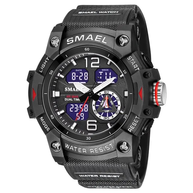 SMAEL Sportuhr – wasserdicht, Militär-Stil – Produktfoto