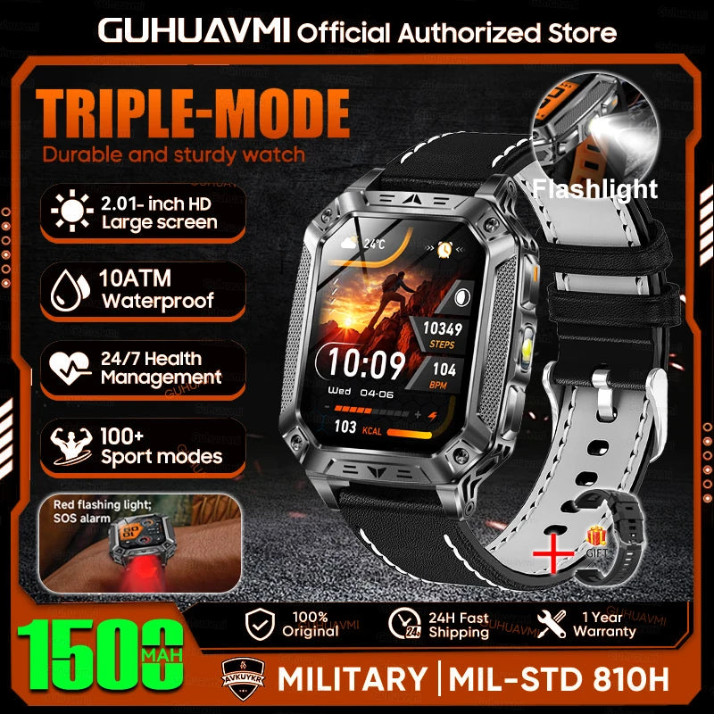 Smartwatch – GPS, Bluetooth-Anrufe | Herren – Produktfoto