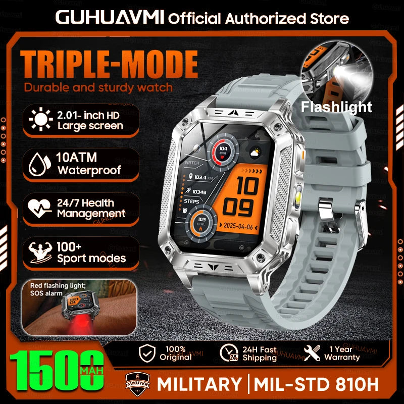 Smartwatch – GPS, Bluetooth-Anrufe | Herren – Produktfoto