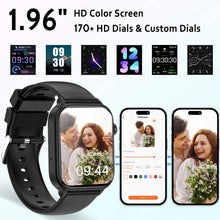 Smartwatch mit 1,96 Zoll AMOLED Display und EKG-, HRV- und SpO2-Funktionen