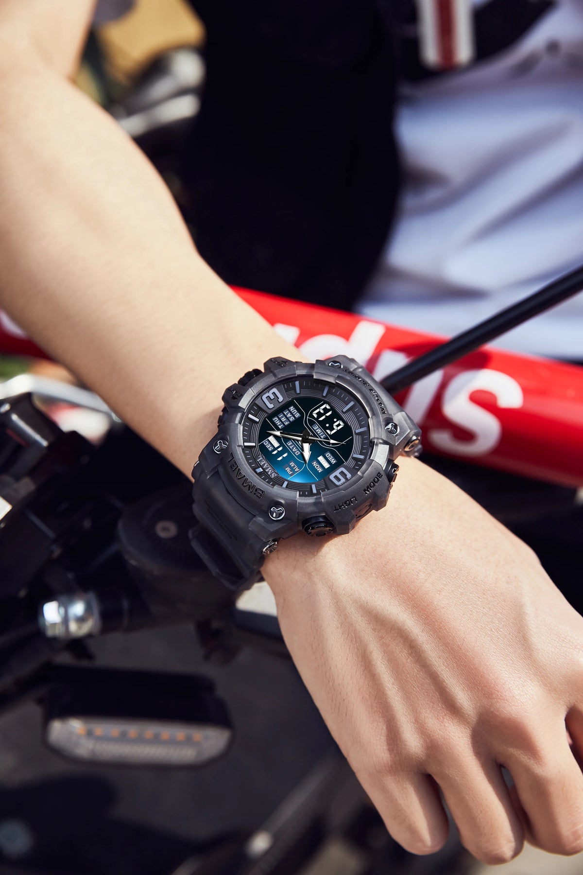 SMAEL 8049 Unisex-Uhr – wasserdicht, Datumsanzeige – Produktfoto