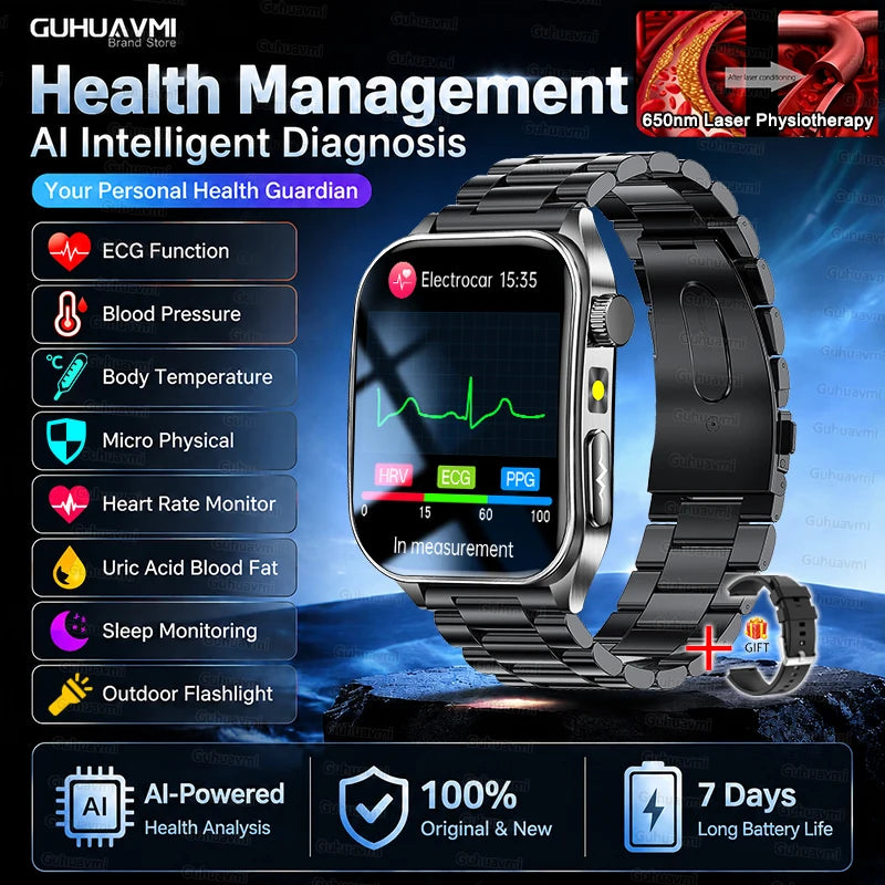 Smartwatch – Gesundheitsmonitoring | Herren – Produktfoto