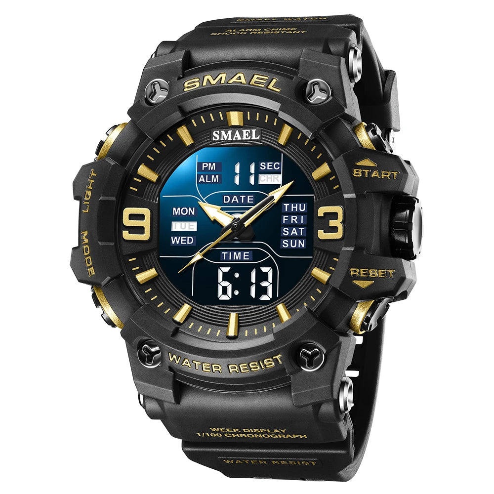 SMAEL 8049 Unisex-Uhr – wasserdicht, Datumsanzeige – Produktfoto