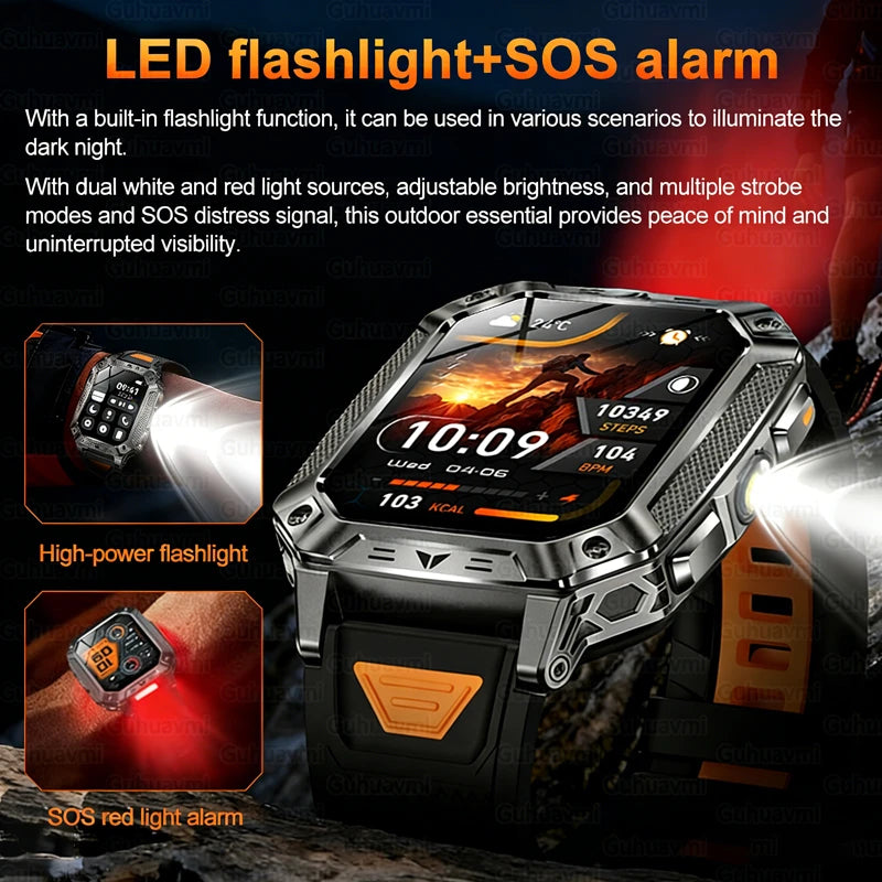 Smartwatch – GPS, Bluetooth-Anrufe | Herren – Produktfoto