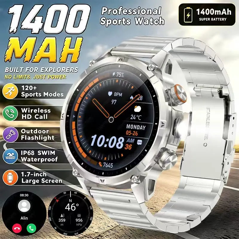 Smartwatch – Bluetooth-Anrufe | Damen & Herren – Produktfoto