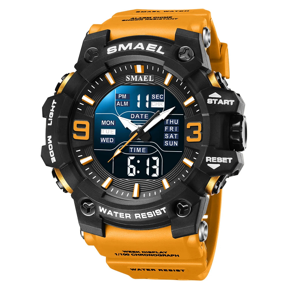 SMAEL 8049 Unisex-Uhr – wasserdicht, Datumsanzeige – Produktfoto