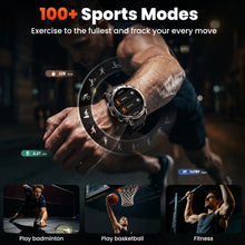 Outdoor-Smartwatch für Herren – 1,7″ HD-Display, 1100 mAh, Bluetooth-Anrufe & LED-Taschenlampe