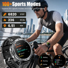 Robuste AK112 Outdoor-Smartwatch für Herren mit 1,7 Zoll Display, Bluetooth 5.2 und IP68