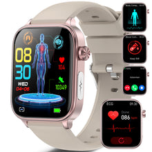 Smartwatch mit 1,96 Zoll AMOLED Display und EKG-, HRV- und SpO2-Funktionen