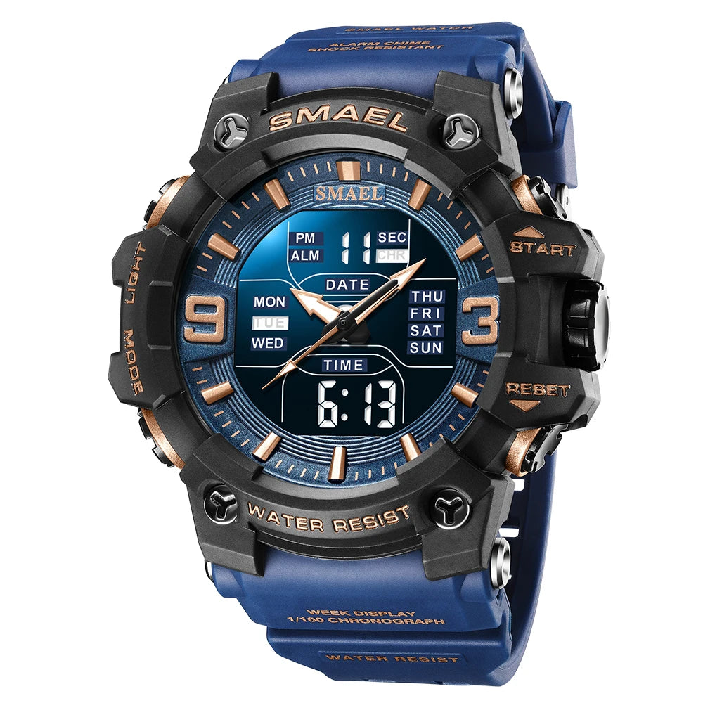 SMAEL 8049 Unisex-Uhr – wasserdicht, Datumsanzeige – Produktfoto