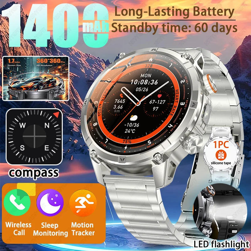 Smartwatch – Bluetooth-Anrufe | Damen & Herren – Produktfoto