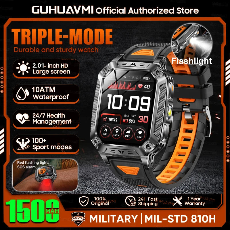 Smartwatch – GPS, Bluetooth-Anrufe | Herren – Produktfoto