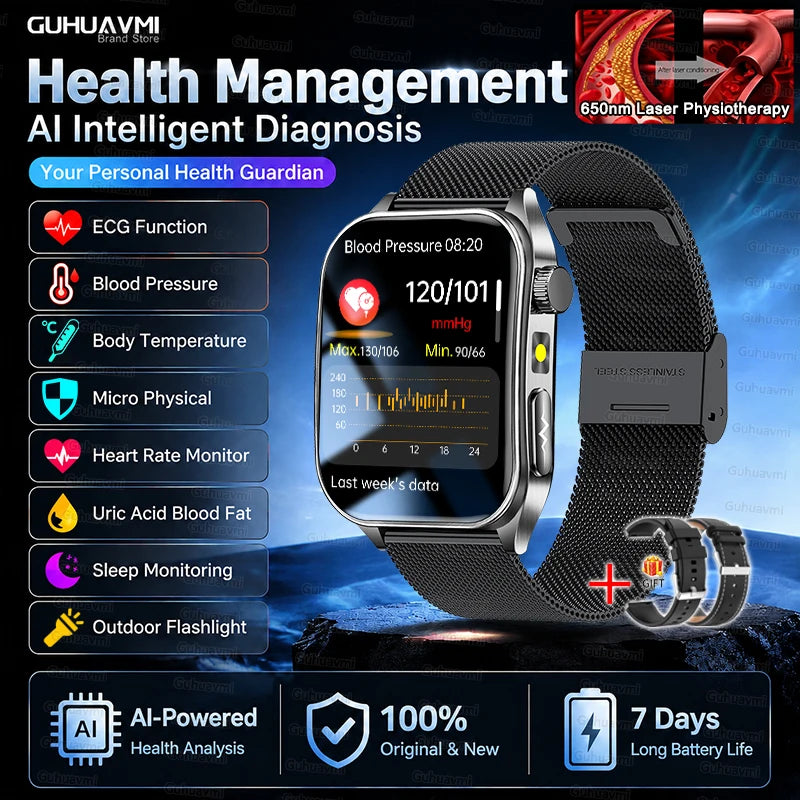 Smartwatch – Gesundheitsmonitoring | Herren – Produktfoto