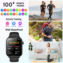 Smartwatch mit 1,96 Zoll AMOLED Display und EKG-, HRV- und SpO2-Funktionen