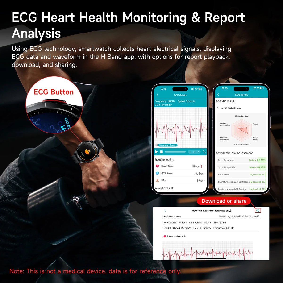 Gesundheits-Smartwatch mit rundem 1,43-Zoll-AMOLED-Display und umfangreichen Fitness- und Wellnessfunktionen