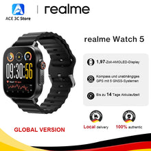 realme Watch 5 Smartwatch mit 1,97-Zoll-AMOLED-Display, GPS und Kompass