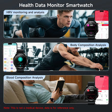 Gesundheits-Smartwatch mit rundem 1,43-Zoll-AMOLED-Display und umfangreichen Fitness- und Wellnessfunktionen