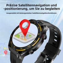 4G Android Smartwatch mit 1,43 Zoll AMOLED Display, GPS, Nano-SIM und 2-MP-Kamera