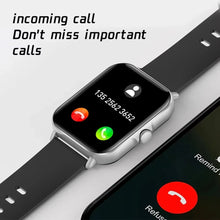 Smartwatch mit Bluetooth-Telefonie, Fitness-Tracking und LAXASFIT-App