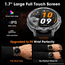 Robuste AK112 Outdoor-Smartwatch für Herren mit 1,7 Zoll Display, Bluetooth 5.2 und IP68