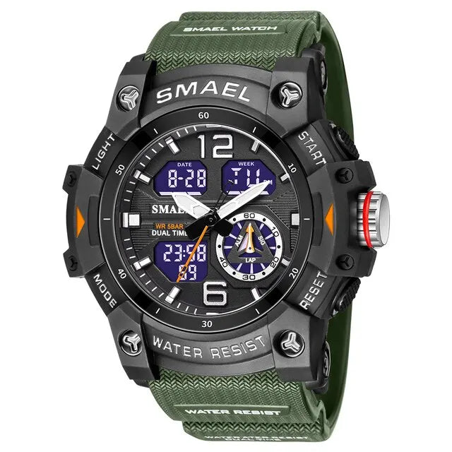 SMAEL Sportuhr – wasserdicht, Militär-Stil – Produktfoto