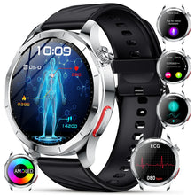 Gesundheits-Smartwatch mit rundem 1,43-Zoll-AMOLED-Display und umfangreichen Fitness- und Wellnessfunktionen