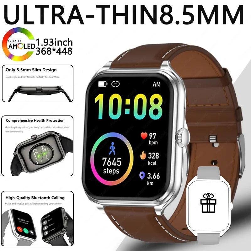 Smartwatch – AMOLED-Display, Bluetooth-Anrufe | Damen & Herren – Produktfoto