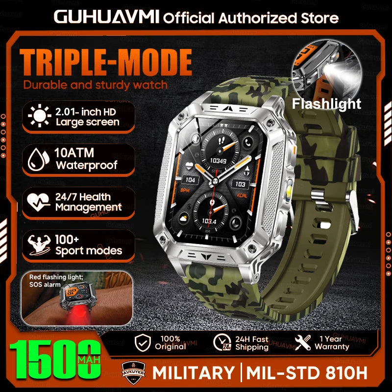 Smartwatch – GPS, Bluetooth-Anrufe | Herren – Produktfoto