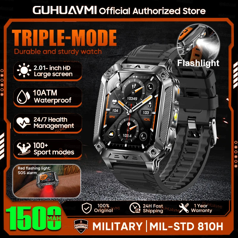 Smartwatch – GPS, Bluetooth-Anrufe | Herren – Produktfoto