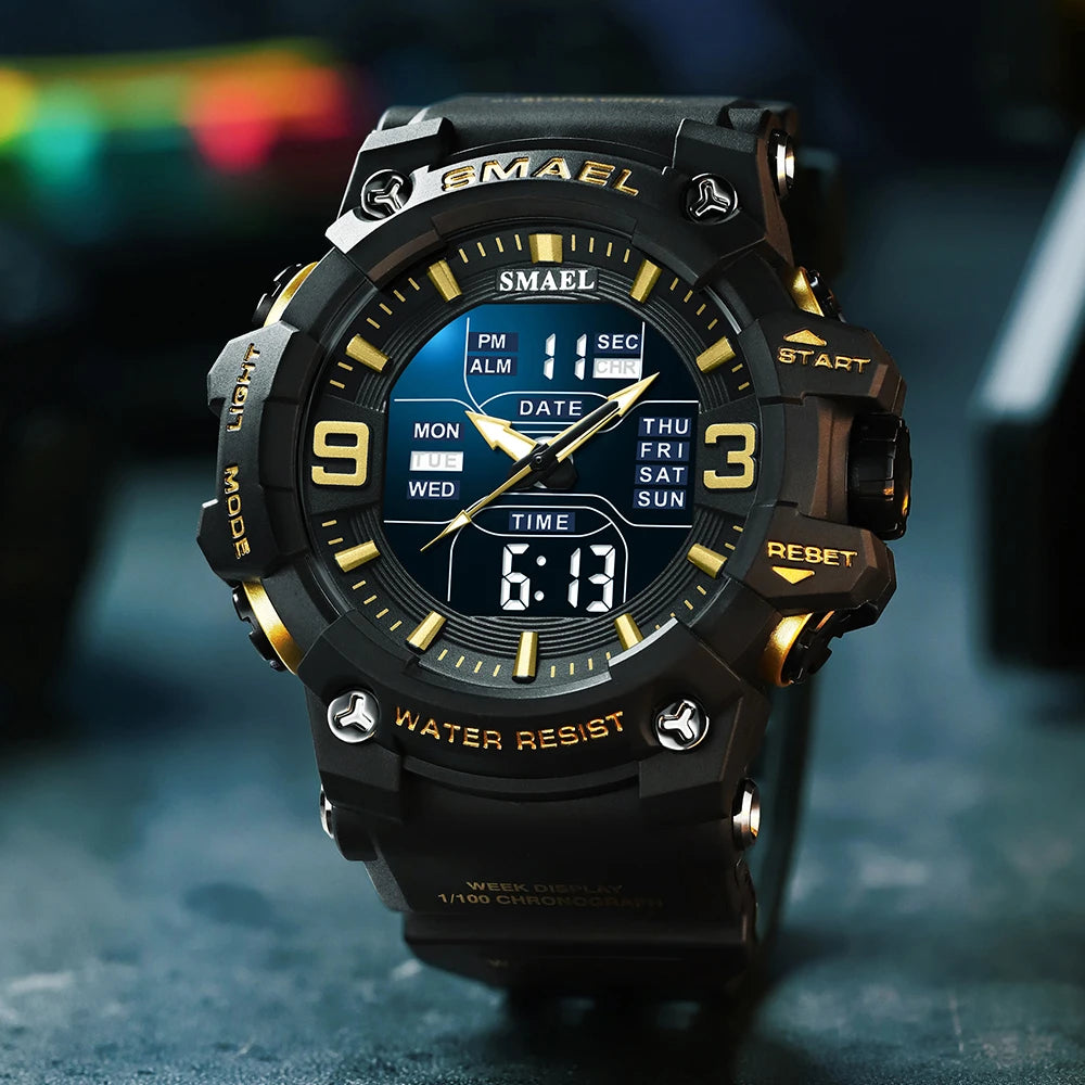 SMAEL 8049 Unisex-Uhr – wasserdicht, Datumsanzeige – Produktfoto