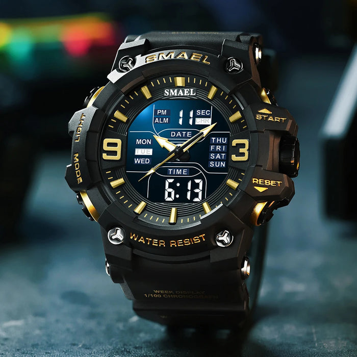 SMAEL 8049 Unisex-Uhr – wasserdicht, Datumsanzeige – Produktfoto