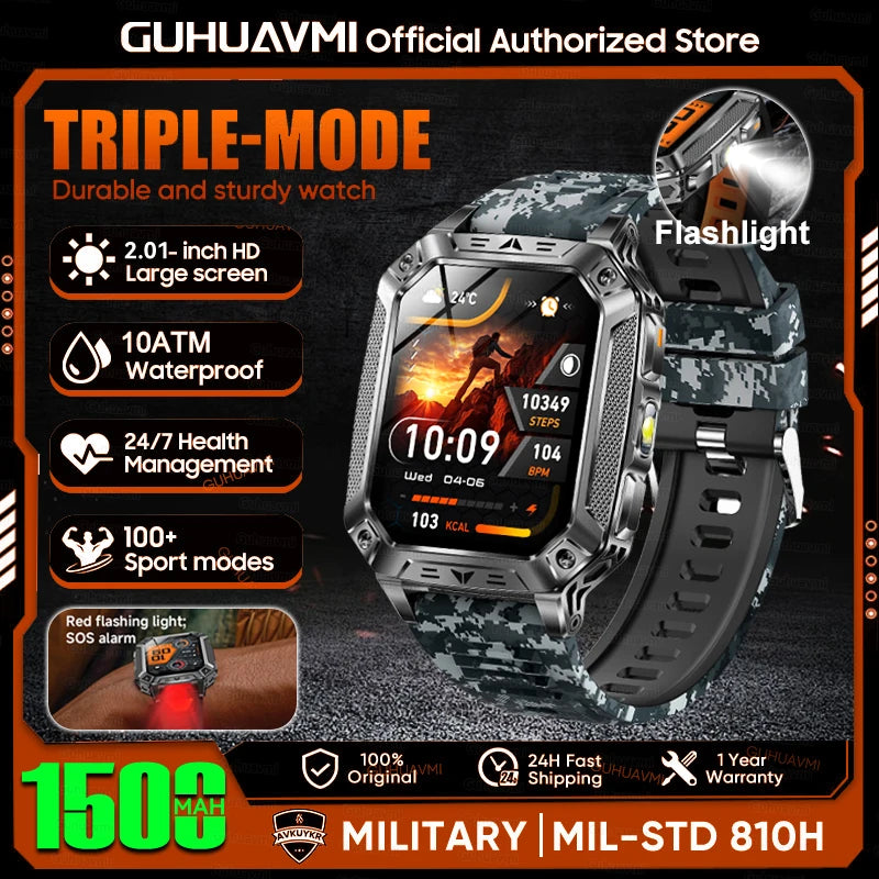 Smartwatch – GPS, Bluetooth-Anrufe | Herren – Produktfoto